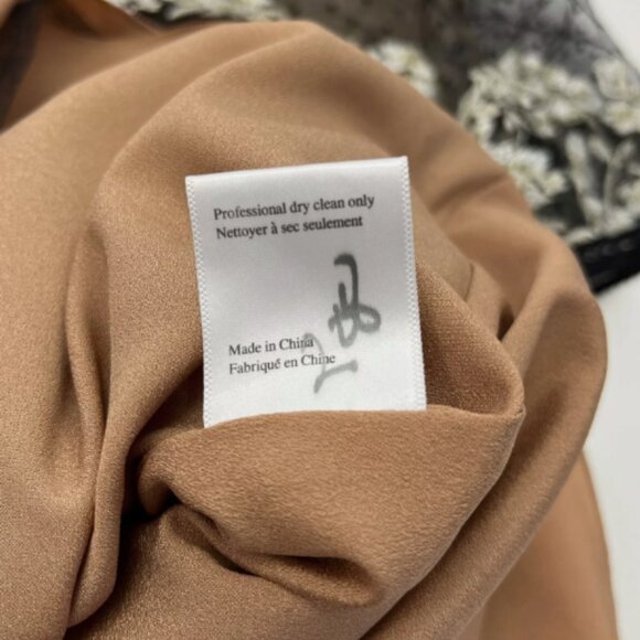 Marchesa Notte Embroidered Floral Mini Dress - Picture 16 of 16